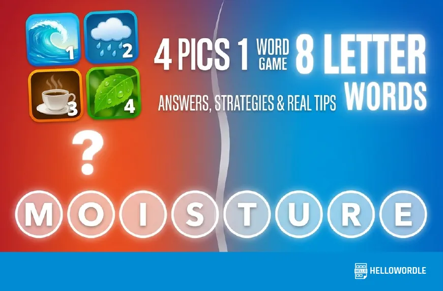 8-Letter Levels in 4 Pics 1 Word