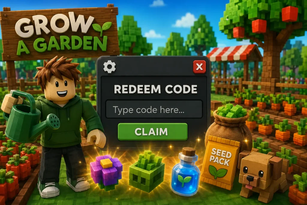 grow a garden codes